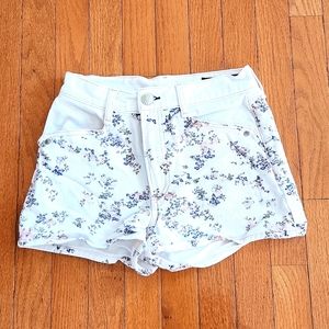 Rag & Bone floral denim shorts